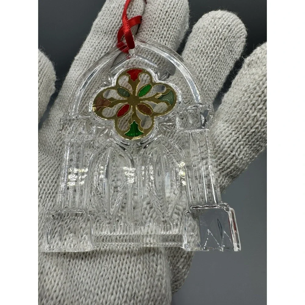 Gorham FRENCH CATHEDRAL ROSE WINDOW Ornament with box